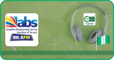 ABS FM Awka – 88.5 FM — Nigeria live radio station logo