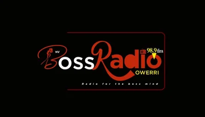 Boss Radio 98.9 FM — Nigeria live radio station logo
