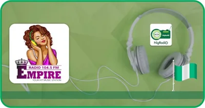 Empire FM Akure – 104.5 FM — Nigeria live radio station logo