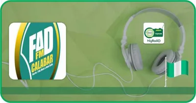 FAD FM Calabar – 93.1 FM — Nigeria live radio station logo