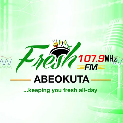 Fresh 107.9 FM Abeokuta — Abeokuta, Ogun State, Nigeria, Nigeria live radio station logo