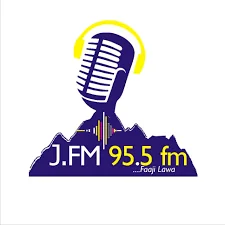 J FM Radio 95.5 — Nigeria, Nigeria live radio station logo