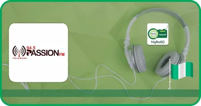 Passion FM Uyo – 94.5 FM — Nigeria live radio station logo