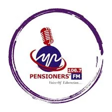 Pensioners 106.7 FM — Nigeria live radio station logo