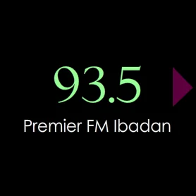 Premier FM 93.5 Ibadan — Ibadan, Oyo, Nigeria live radio station logo