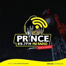 Prince 89.7 FM — Ibadan, Oyo, Nigeria live radio station logo