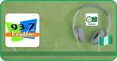 Rhythm FM Lagos – 97.3 FM — Victoria Island, Lagos, Nigeria live radio station logo