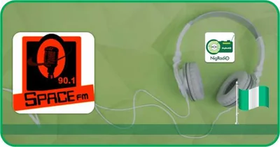 Space FM Ibadan – 90.1 FM — Nigeria live radio station logo